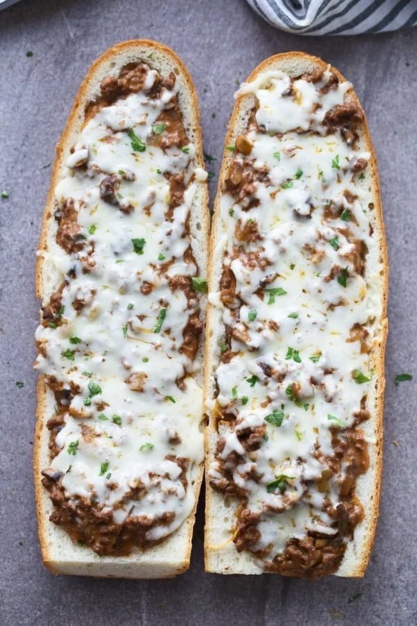 Beef Stroganoff French Bread Toasts Cooking for Keeps
