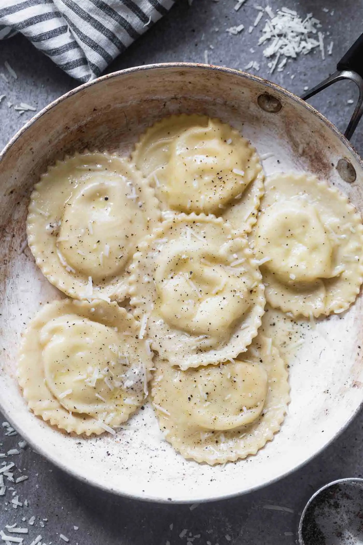Cacio e Pepe Ravioli Cooking for Keeps