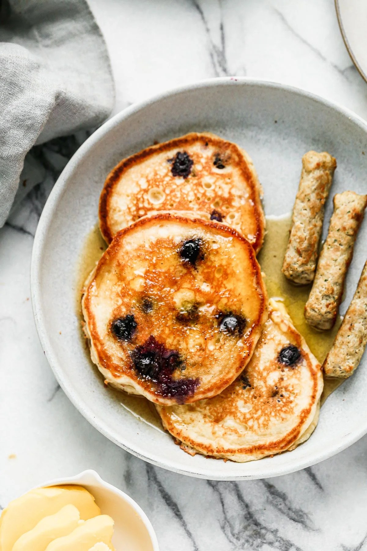 Blueberry Buttermilk Pancakes Cooking for Keeps