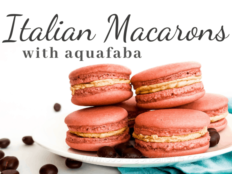 Vegan Italian Macarons With Aquafaba Cooking On Caffeine
