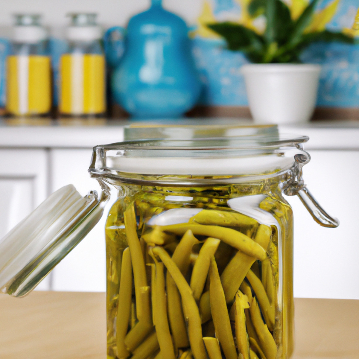 Pickled green beans COOKPILOT