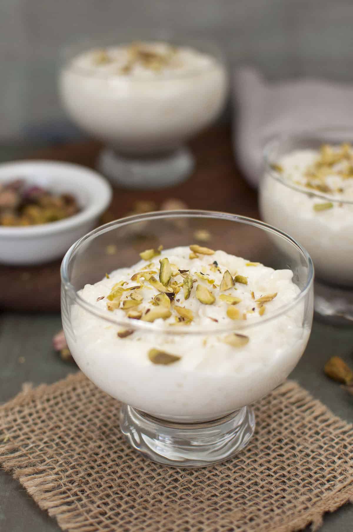 Syrian Rice Pudding Recipe with Rose Water Cook's Hideout