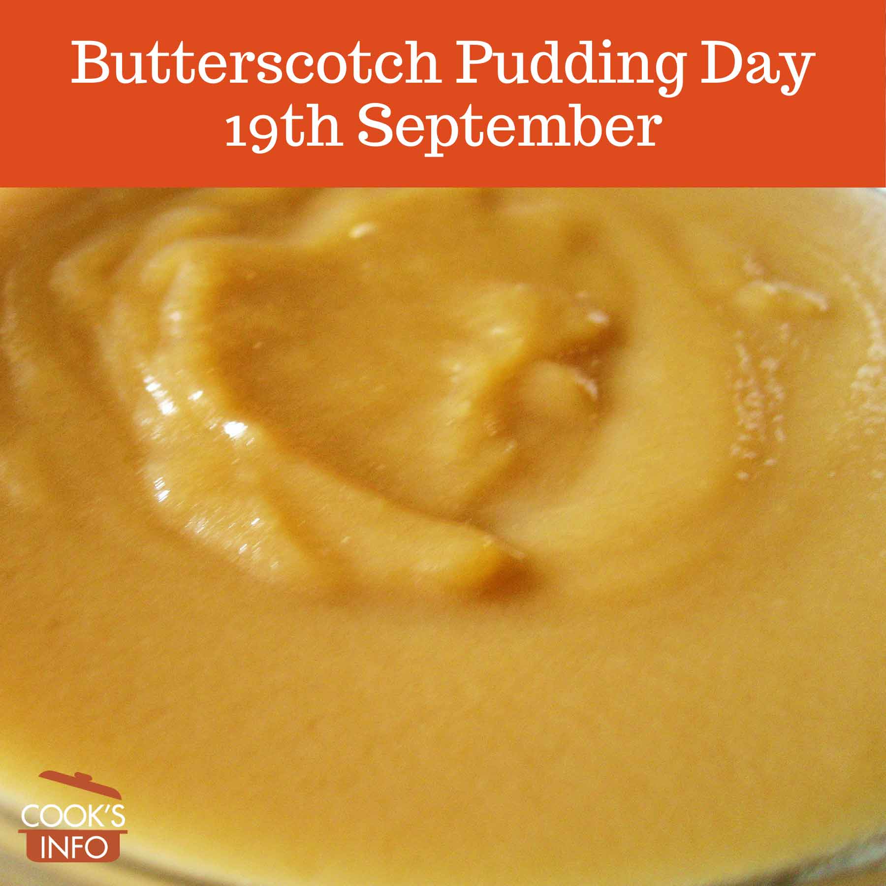Butterscotch Pudding Day CooksInfo