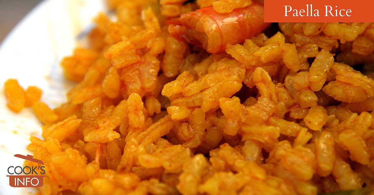 Paella Rice CooksInfo