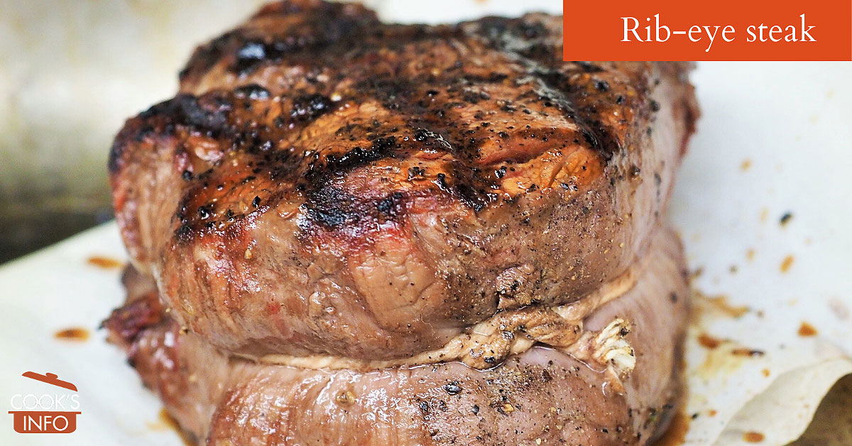 Beef RibEye Steak CooksInfo
