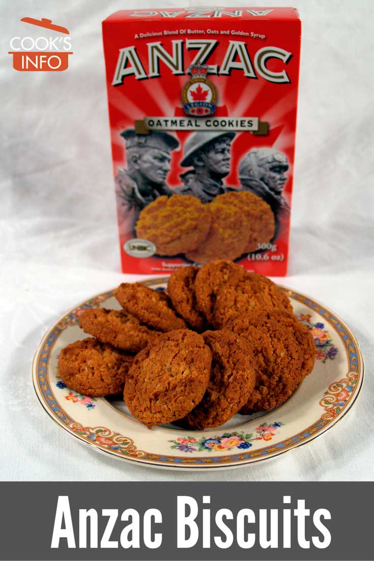 Anzac Biscuits CooksInfo