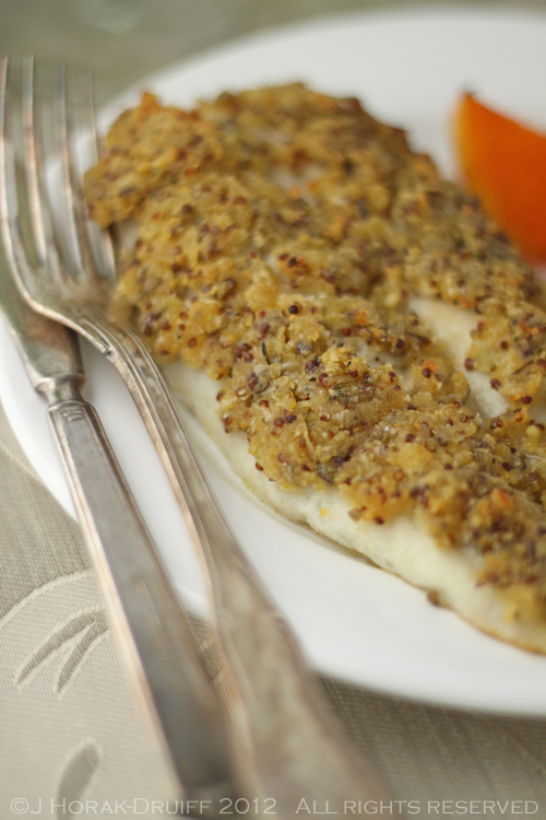 Easy mustardcrusted fish fillets Cooksister Food, Travel, Photography