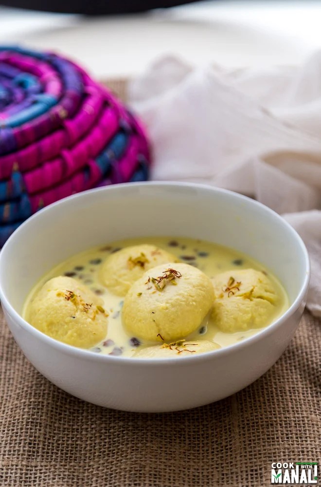 Kesar Rasmalai Recipe Cook With Manali
