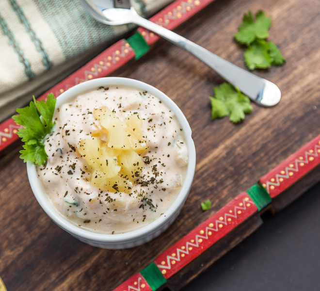 Pineapple Raita Cook With Manali