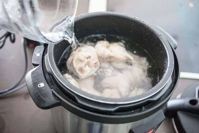 Steam pressure builds up inside the pot, which creates a higher temperature environment that cooks foods faster. What Happens When You Overfill A Pressure Cooker Pressure Cook With Marc