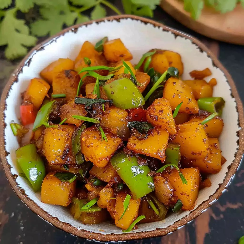 Aloo Capsicum Recipe