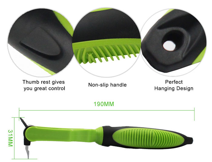 Wholesale Dual Head Dog Deshedding Tool factory and suppliers Kudi