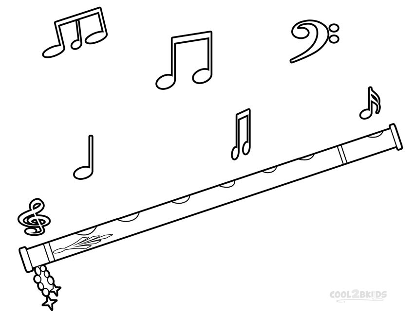 Printable Music Note Coloring Pages For Kids Cool2bKids