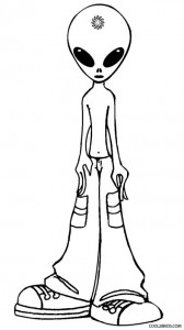 The coloring book immerses both the show's fans and coloring enthusiasts in the wonder of these enigmas. Printable Alien Coloring Pages For Kids | Cool2bKids