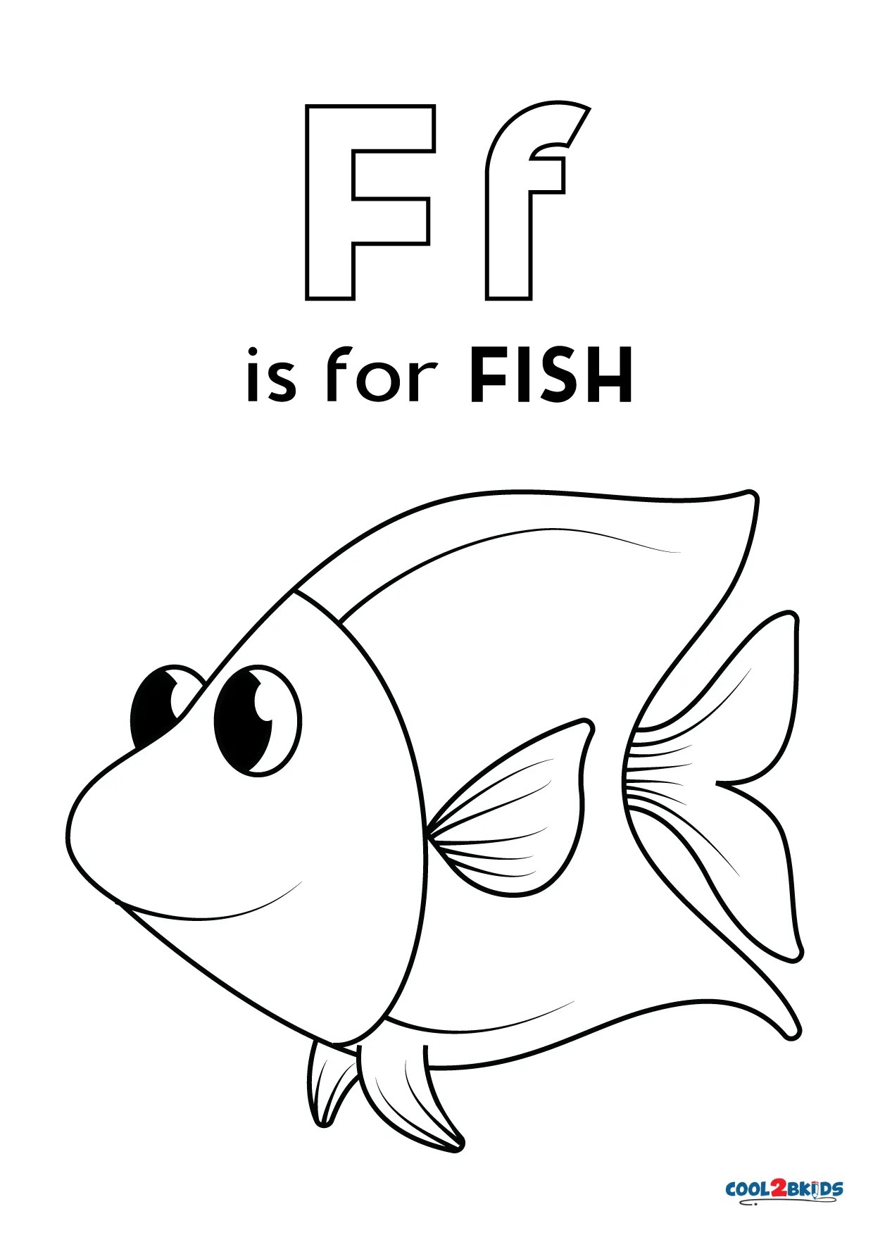 Free Printable Fish Coloring Pages For Kids