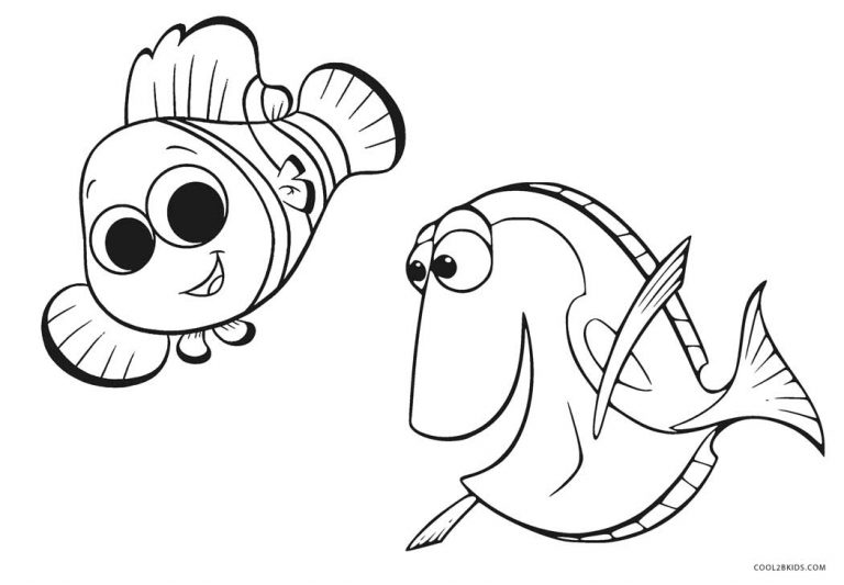 Finding nemo Just Color Kids : Coloring Pages for Children