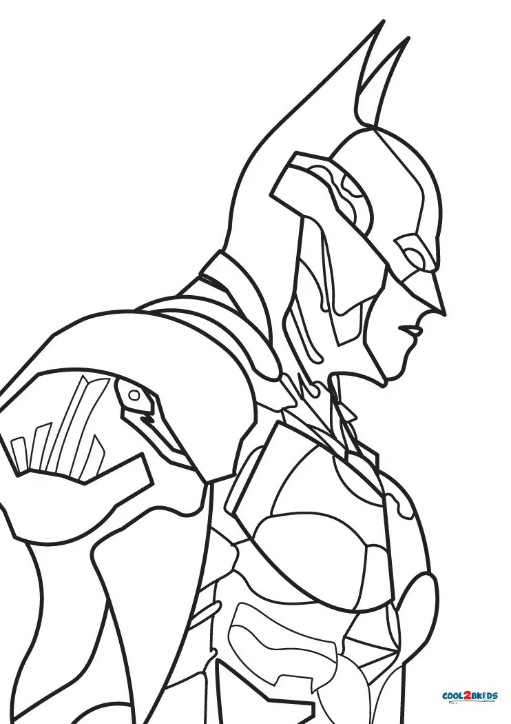 Arkham Knight Coloring Pages