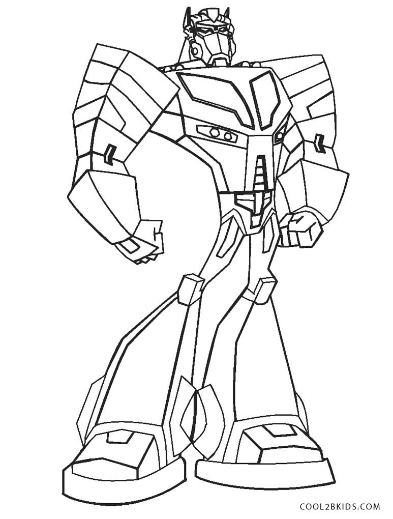 Dibujos de Transformers para colorear Páginas para imprimir gratis