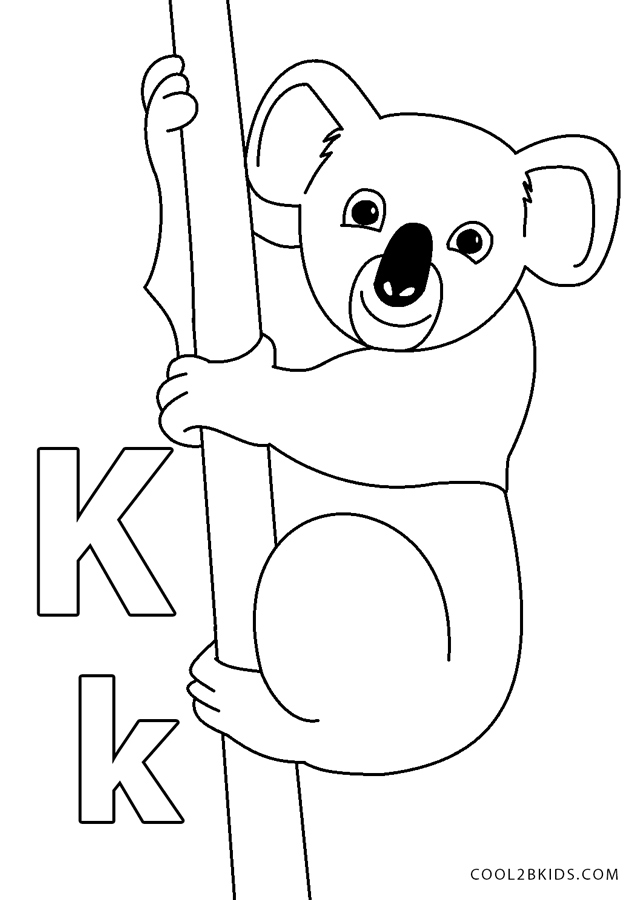 Koala Coloring Pages Coloring Home