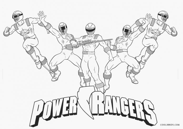 Power Rangers Megaforce Pictures To Color 20+ Free Printable Power