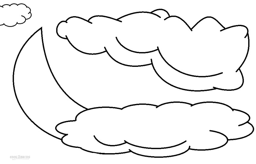 Ausmalbilder Wolke Malvorlagen kostenlos zum ausdrucken