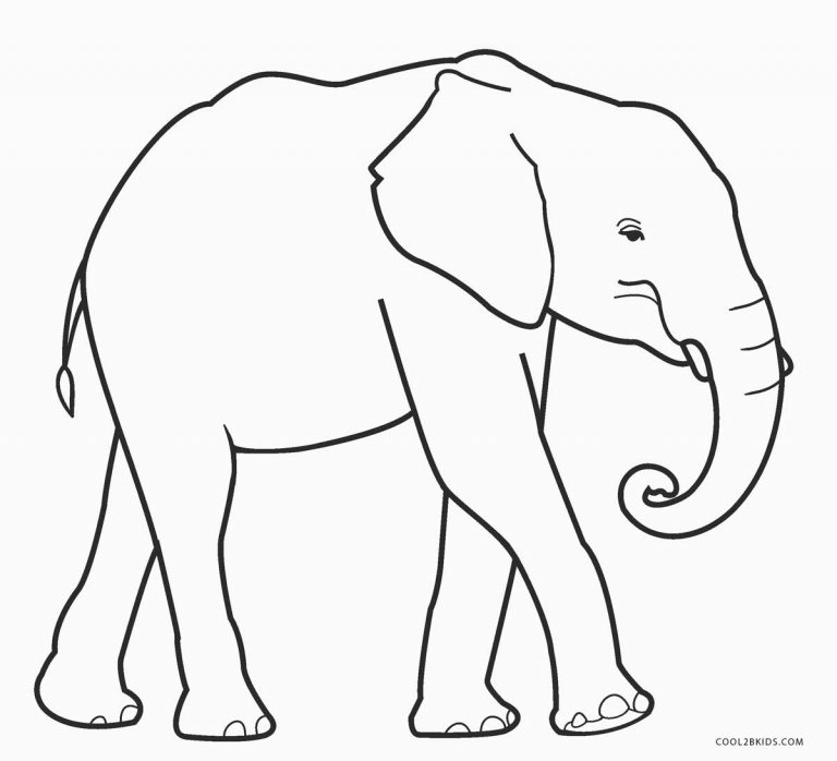 Ausmalbilder Elefant Malvorlagen kostenlos zum ausdrucken