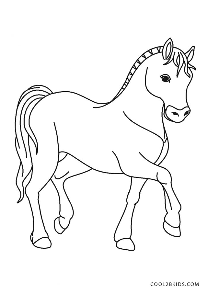 Coloriages Cheval Coloriages Gratuits à Imprimer