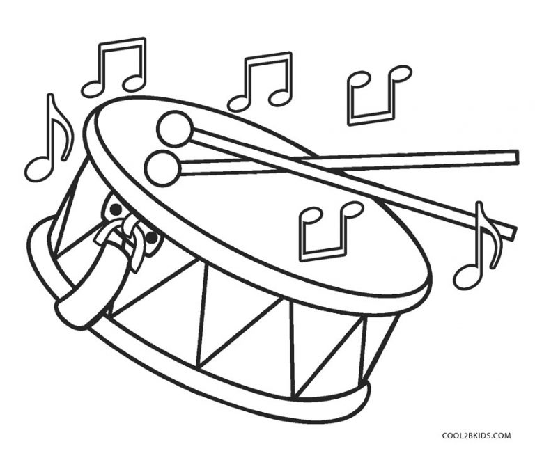 Coloriages Musique Coloriages Gratuits à Imprimer
