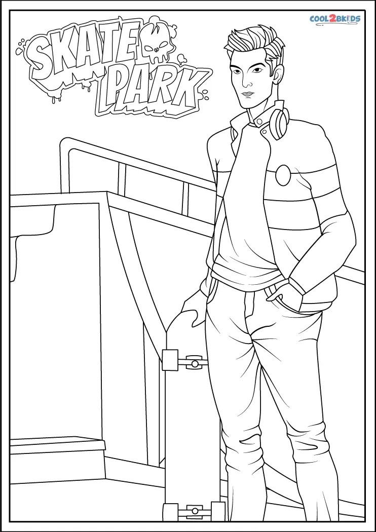 Free Printable Coloring Pages for Teen Boys