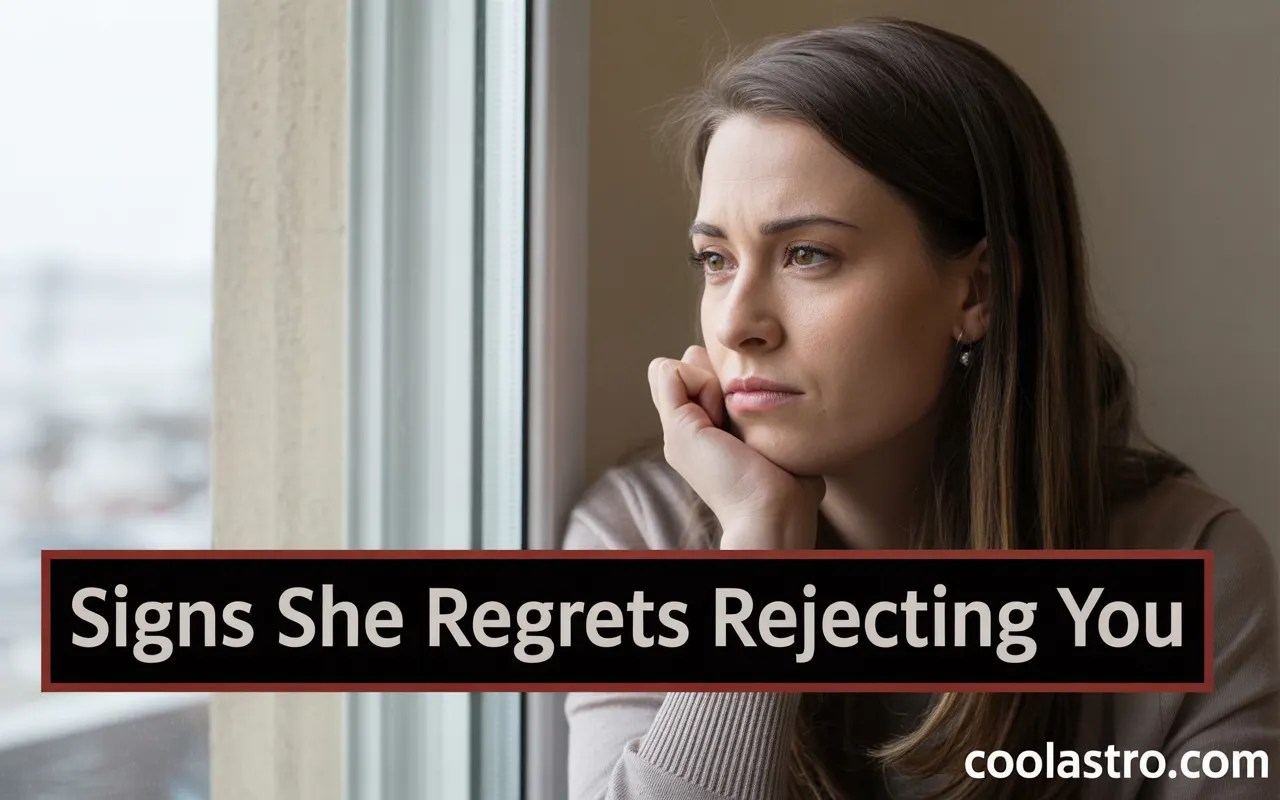 Signs She Regrets Rejecting You