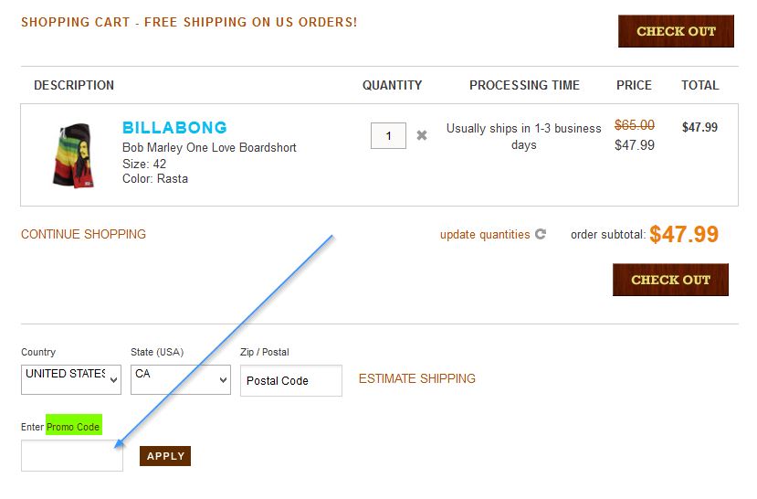 Coupon Instructions How & Where to Enter Promo Codes for Specific