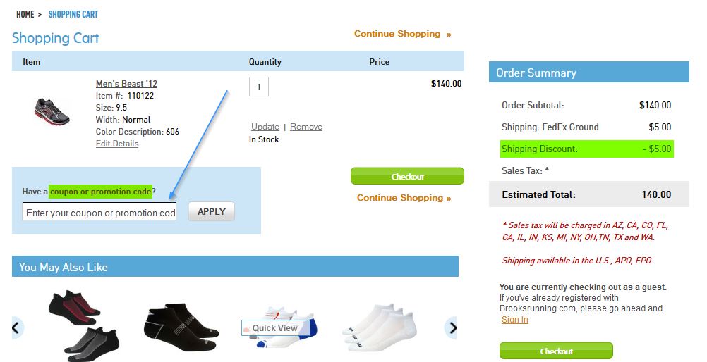 Coupon Instructions How & Where to Enter Promo Codes for Specific