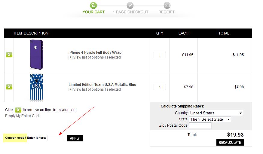 Coupon Instructions How & Where to Enter Promo Codes for Specific