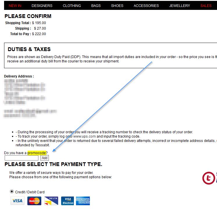 Coupon Instructions How & Where to Enter Promo Codes for Specific