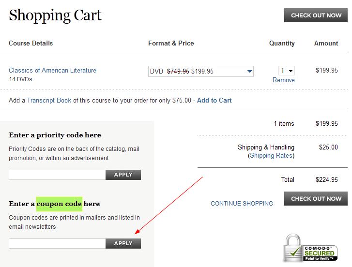 Coupon Instructions How & Where to Enter Promo Codes for Specific
