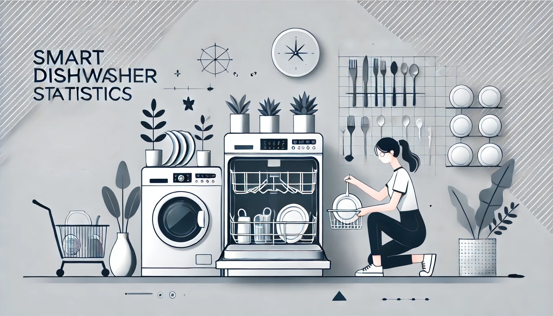 Smart Dishwasher Statistics By Usage, Sales and Facts