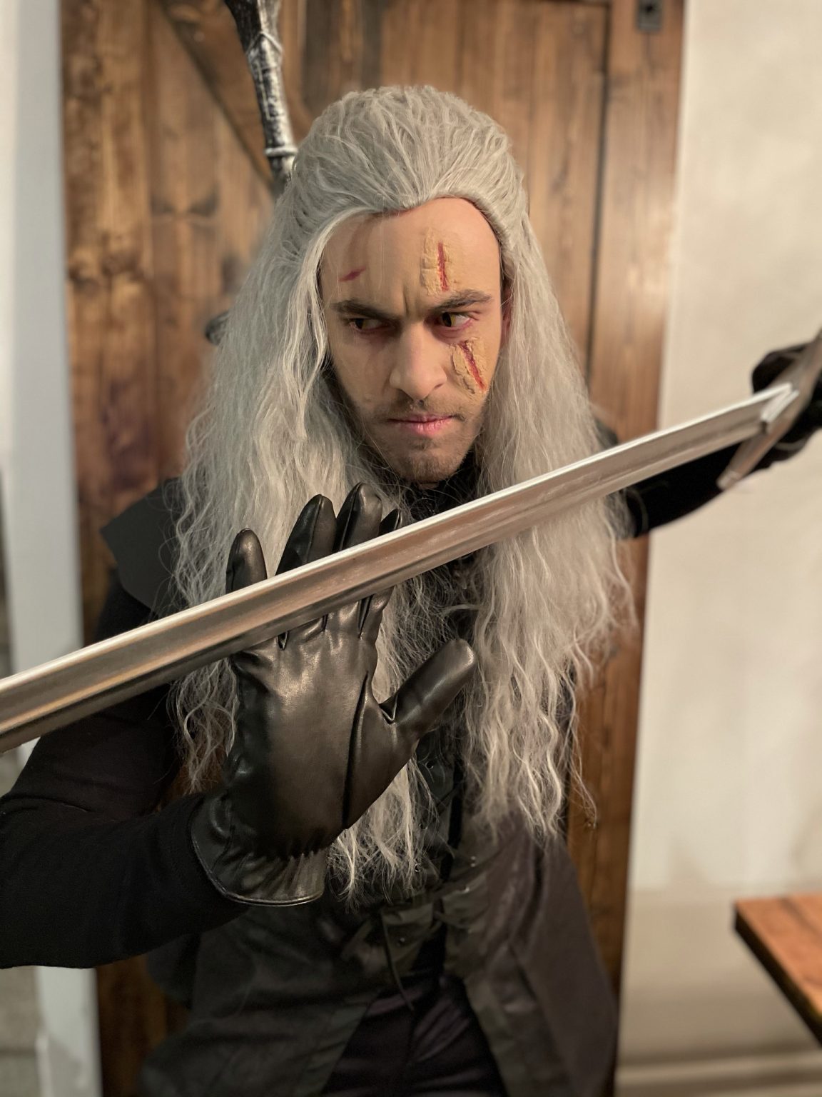 Coolest Homemade Geralt of Rivia Costume