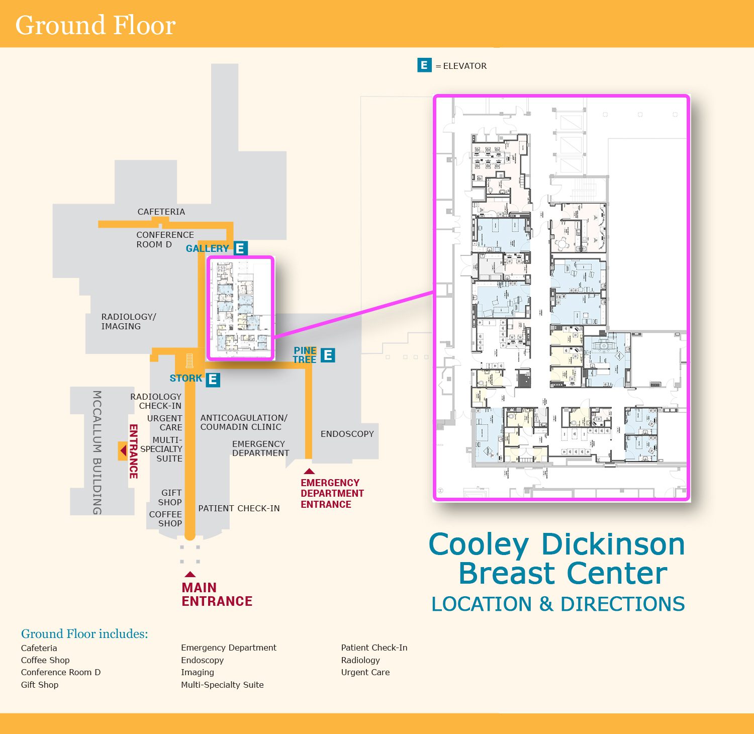 The Breast Center Cooley Dickinson Hospital