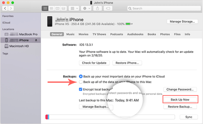 Ultimate Guide on How to Back Up iPhone to Mac [2021]