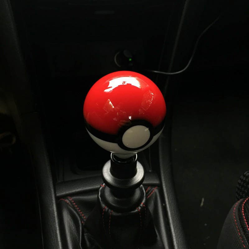 Cool Pokemon Shift Knob Gear Head 54mm Diameter Coolshiftknob