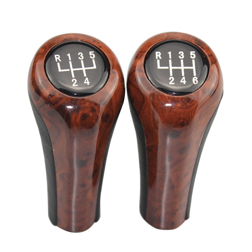 5/6 Speed Wood Grain BMW Shifter Knobs E87 E46 E90 E60 Coolshiftknobs