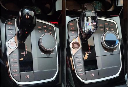 BMW Crystal Gear Shift Knob with Colorful M Logo | CoolShiftKnobs