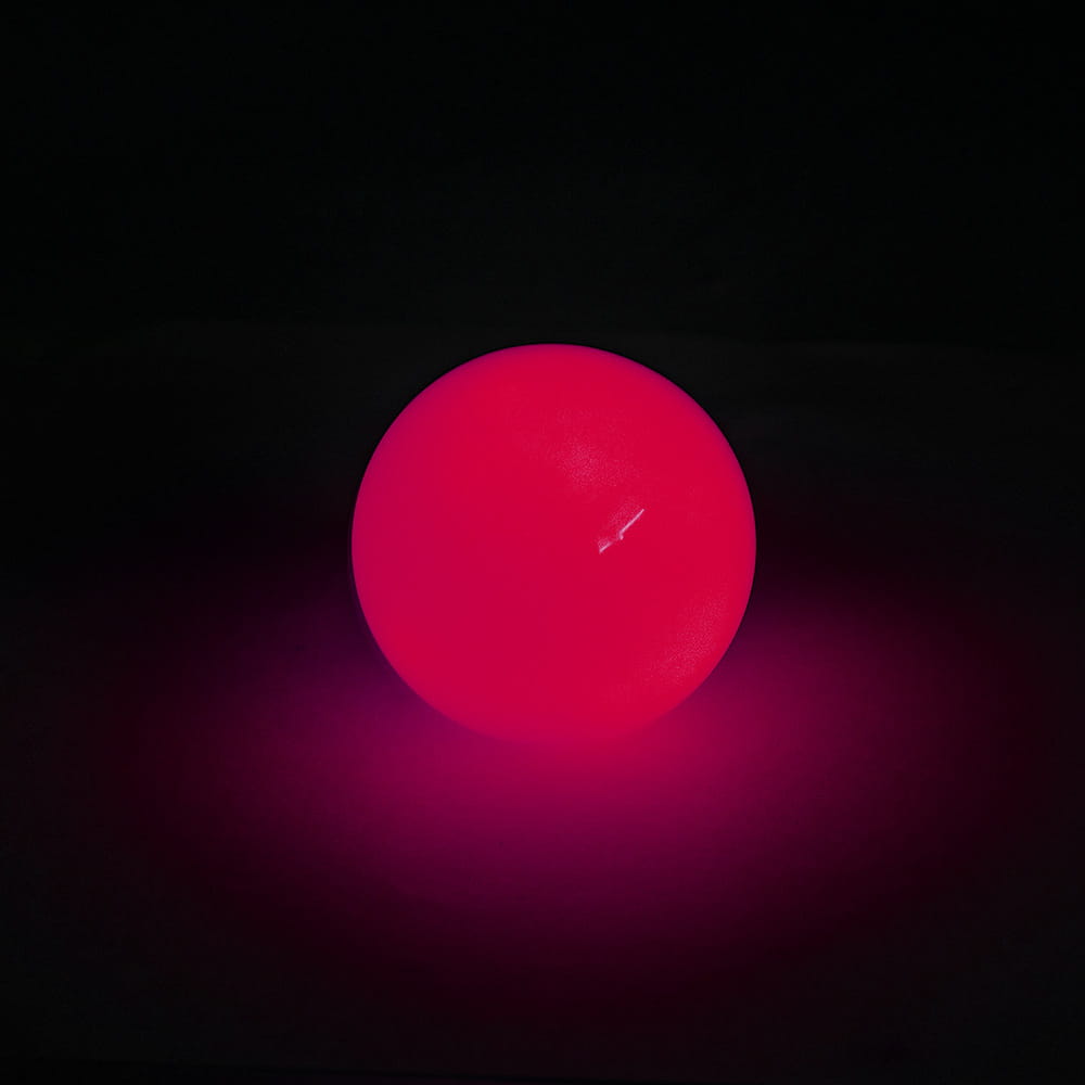 Custom Universal Luminous Ball Shift Knob (PinkRed) Coolshiftknob
