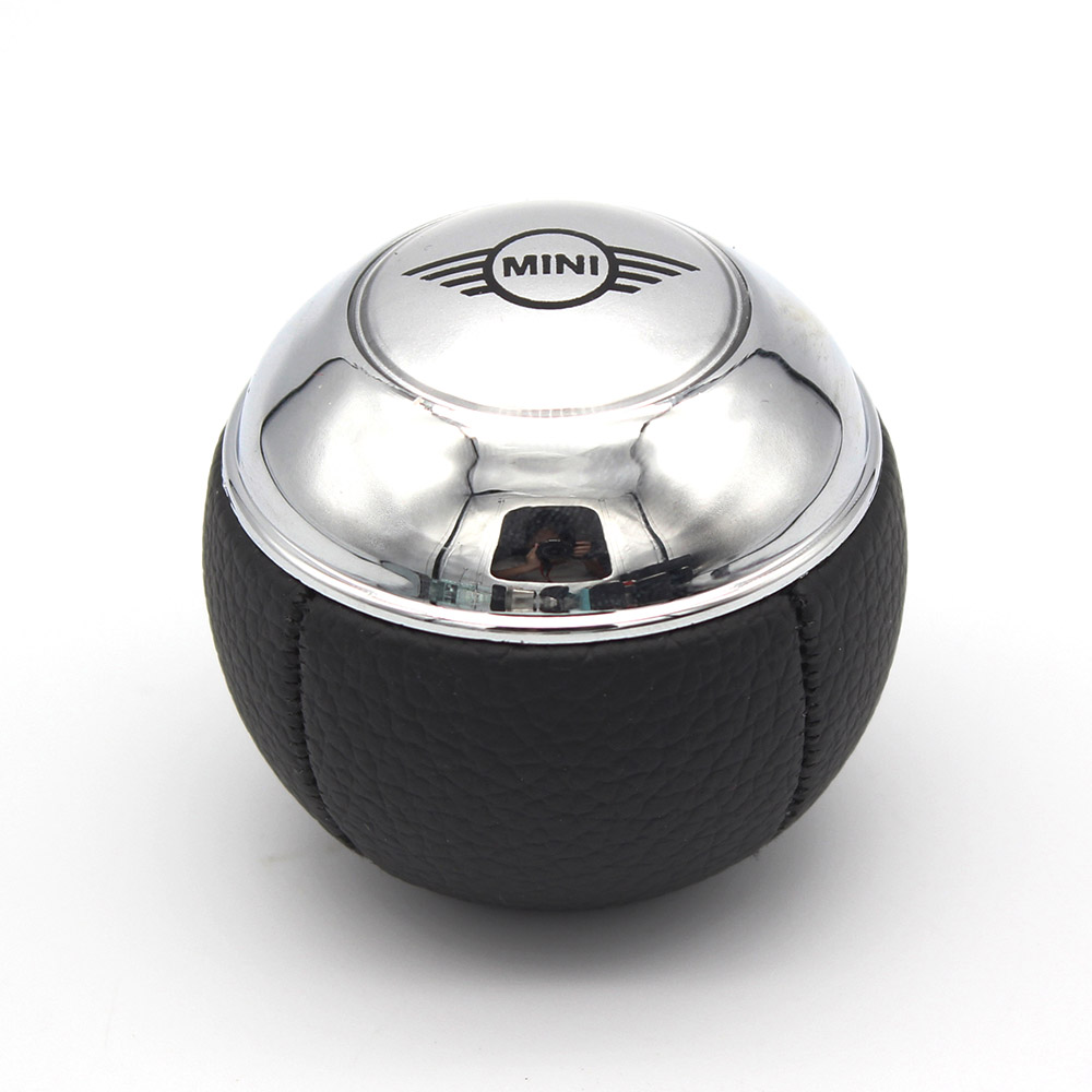 Attractive Leather Sphere Mini Gear Knob R55 R56 R57 R58 R59 R60 R61