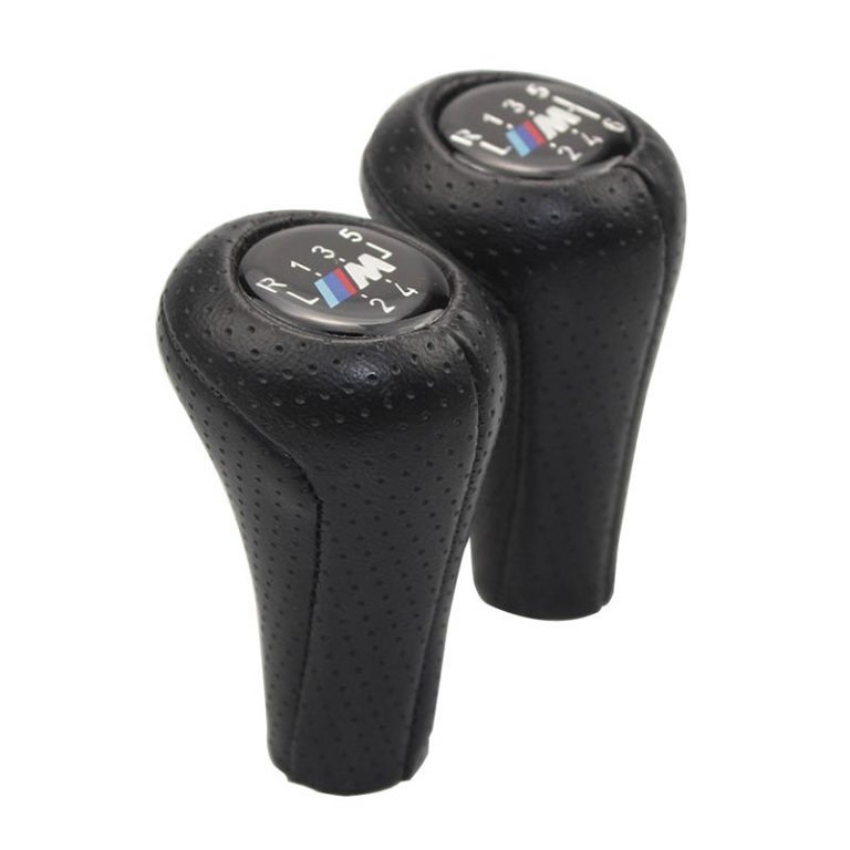 5/6 Speed Full Leather BMW Shift Knob with Hole E30 E36 E46 E87 E90