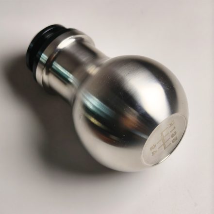 Premium BMW Weighted Shift Knob 500g Stainless Steel Lightbulb Design