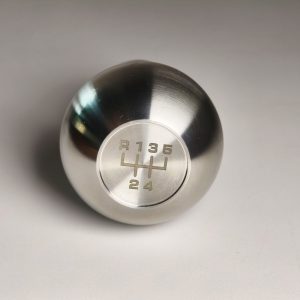 Premium BMW Weighted Shift Knob 500g Stainless Steel Lightbulb Design