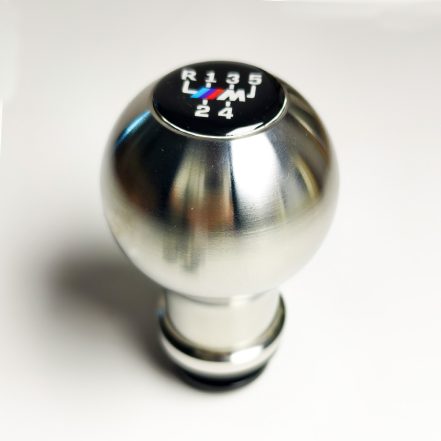 Premium BMW Weighted Shift Knob 500g Stainless Steel Lightbulb Design