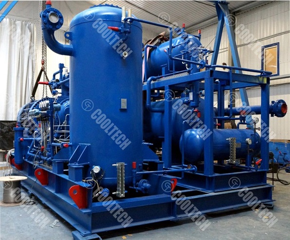 Explosionproof units for ammonia compression
