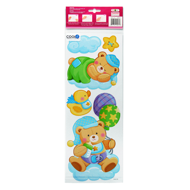 Wall Art Stickers Baby Small SelfAdhesive Nursery Wallpapers!